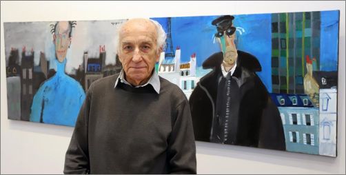 “Любен Зидаров рисува духа на Париж” – Мариана Първанова за изложбата “Обратна хармония”